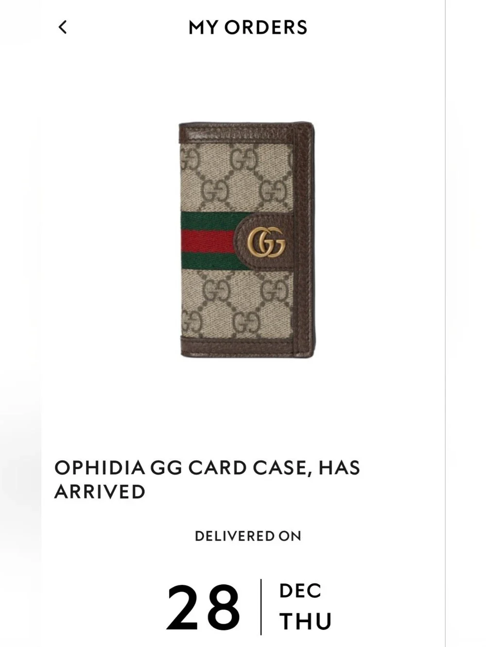 Authentic Gucci Ophidia GG Card Case - Picture 8 of 11